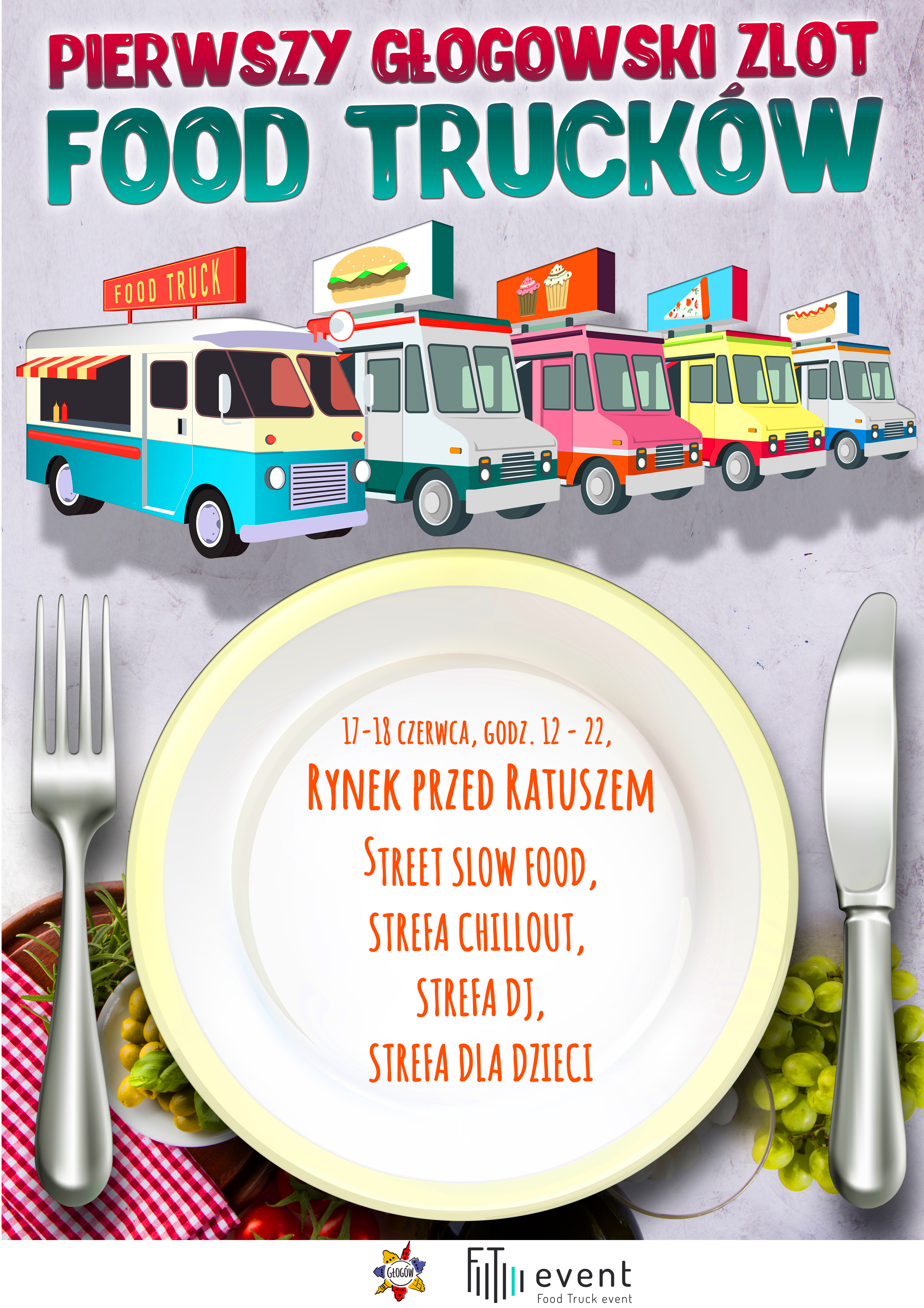 Ilustracja do artykuły: Festiwal Kulinarny - I Głogowski Zlot Foodtracków.